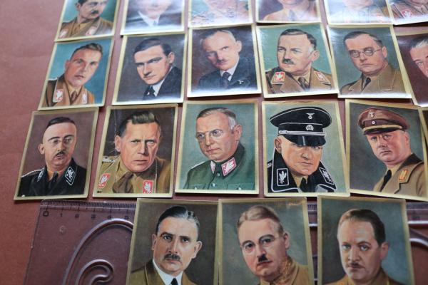 35 seltene Sammelbilder - Wer führt das Dritte Reich ?